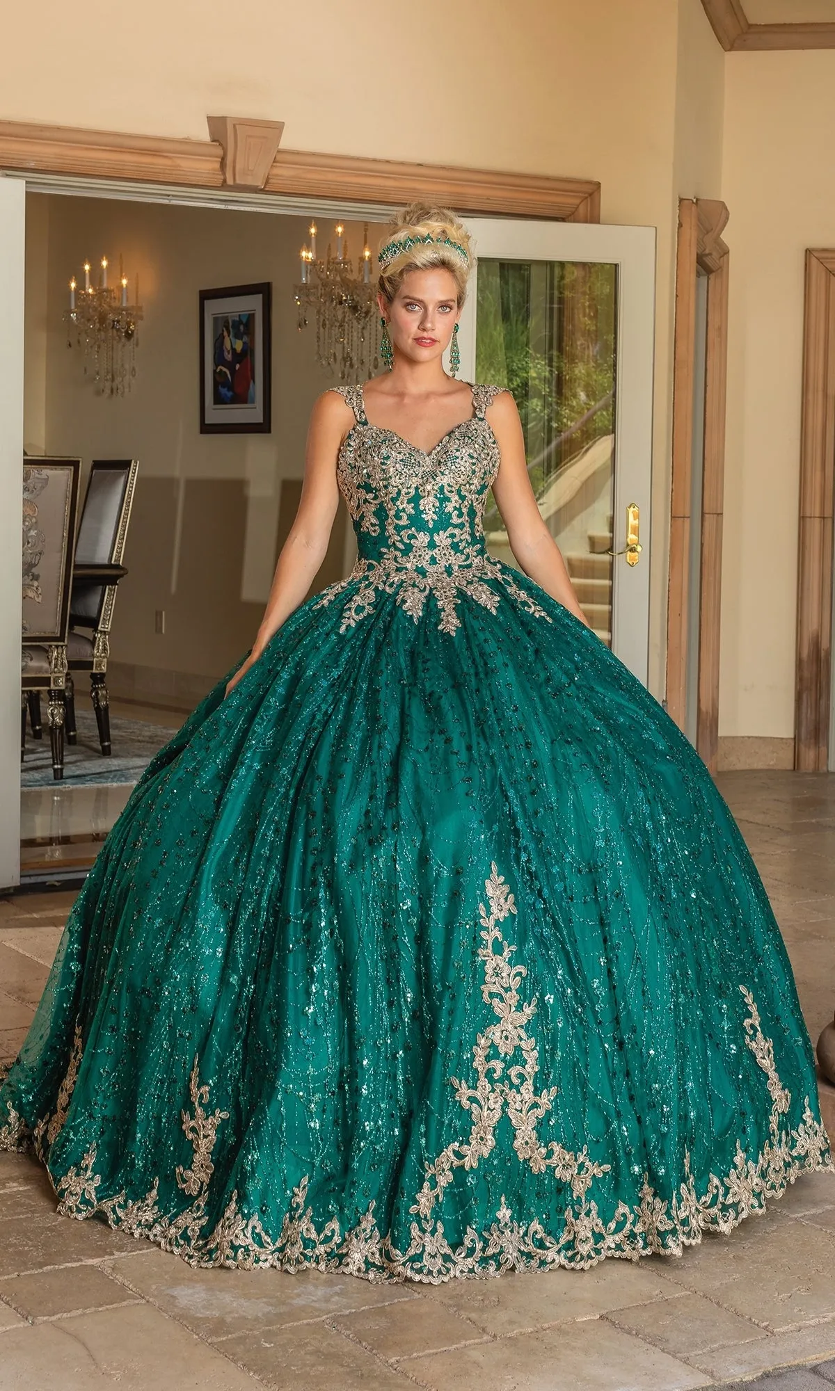 Quinceanera Dress 1478 by Dancing Queen sold by PromGirl product image thumbnail 3