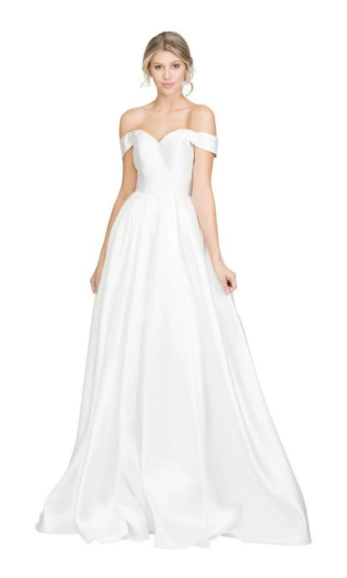 Off-the-Shoulder Long Prom Ball Gown: Chicas C9197 sold by PromGirl product image thumbnail 5