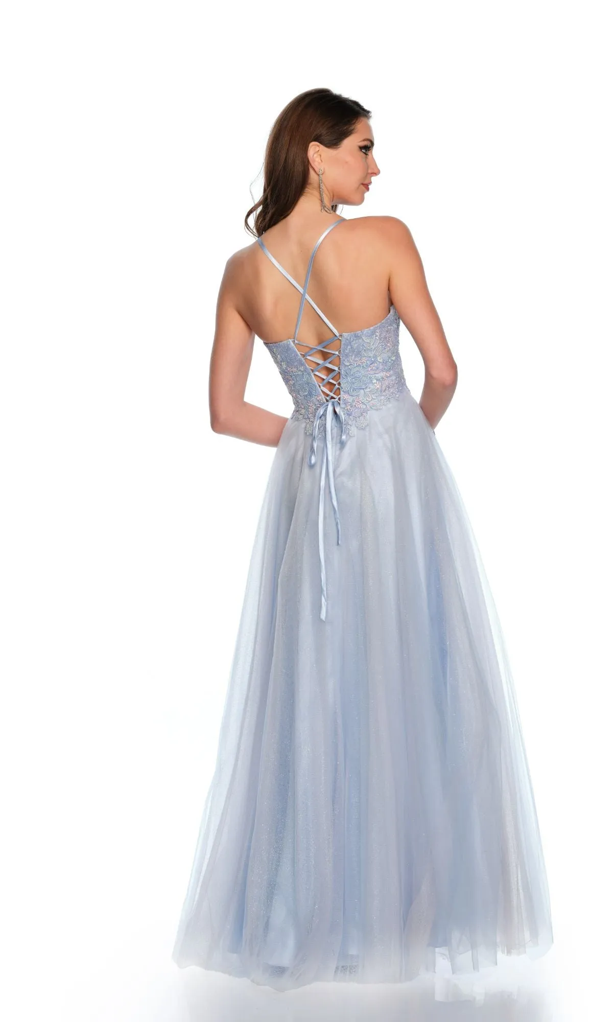 Long Formal Dress 11513 by Dave and Johnny sold by PromGirl product image thumbnail 2