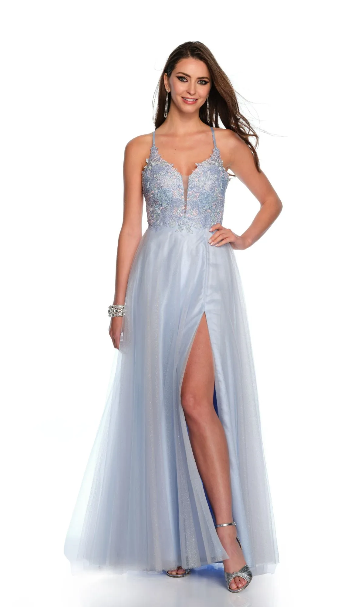 Long Formal Dress 11513 by Dave and Johnny sold by PromGirl