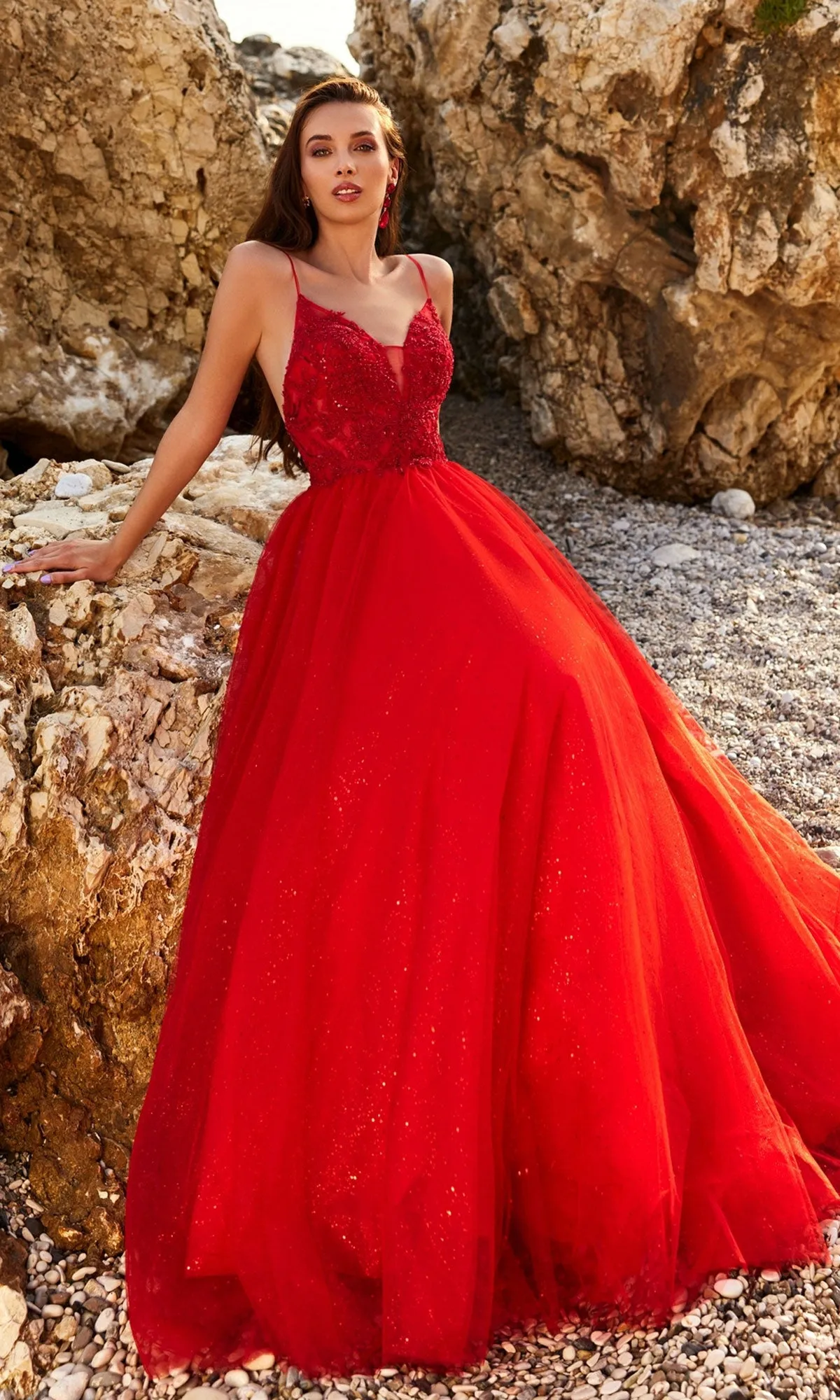 Long Prom Dress 12150 by Blush sold by PromGirl