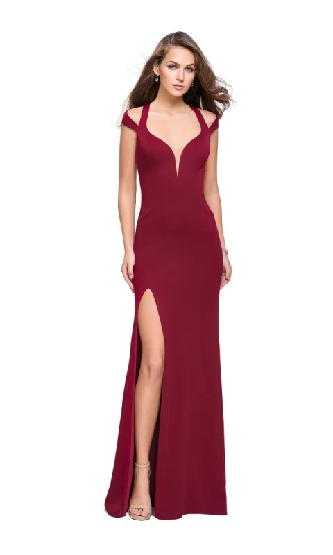 La Femme 25761 Long Prom Dress sold by PromGirl