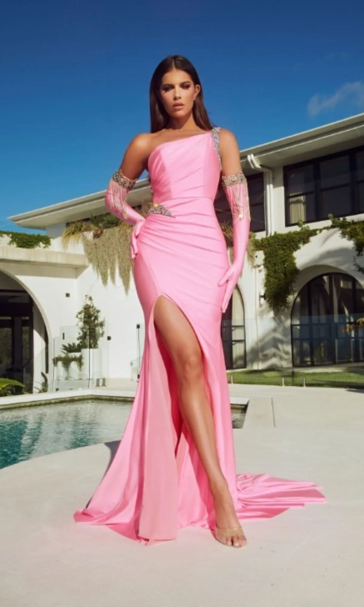 Long Formal Dress PS23467 by Portia and Scarlett sold by PromGirl product image thumbnail 3