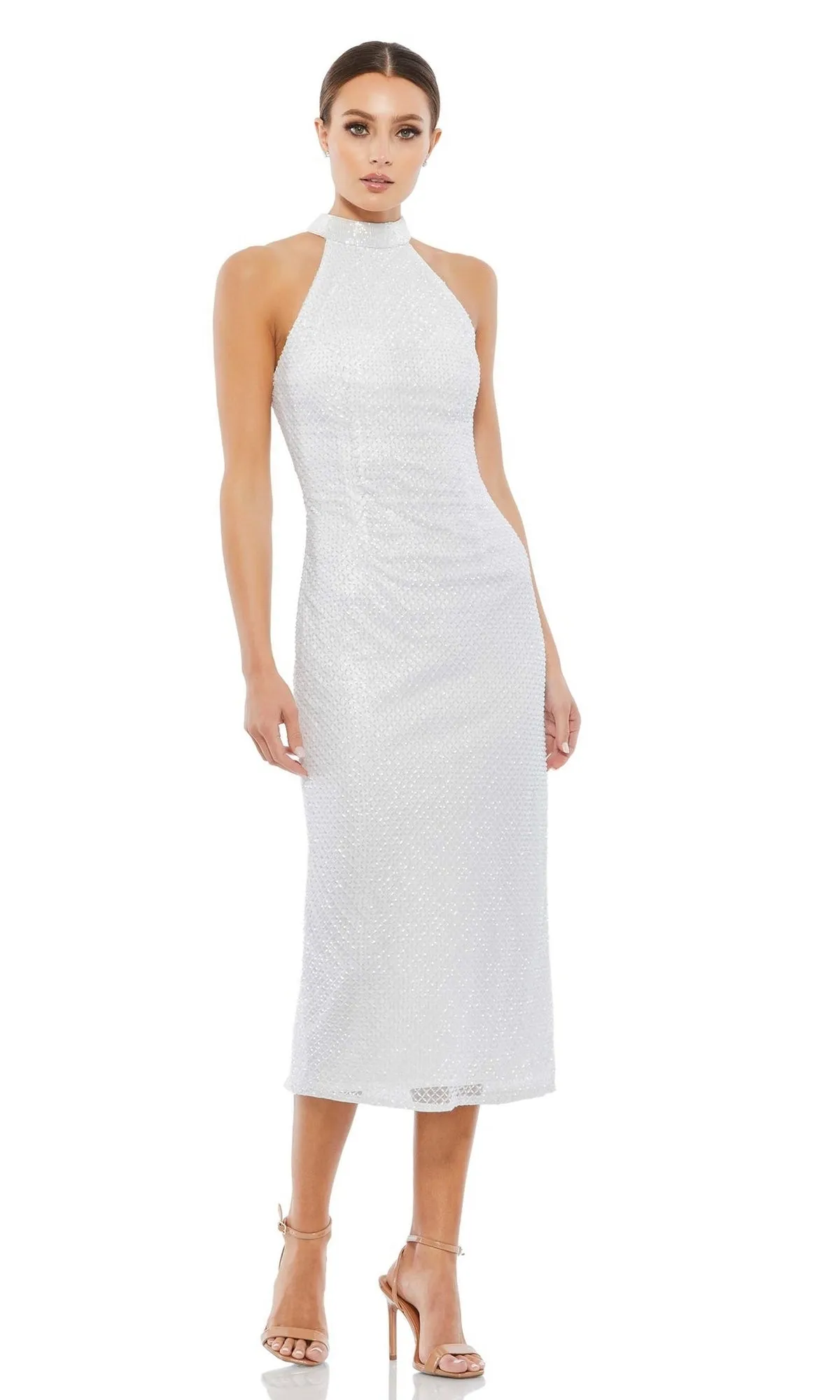 Short Wedding Guest Dress 70110 by Mac Duggal sold by PromGirl product image thumbnail 3