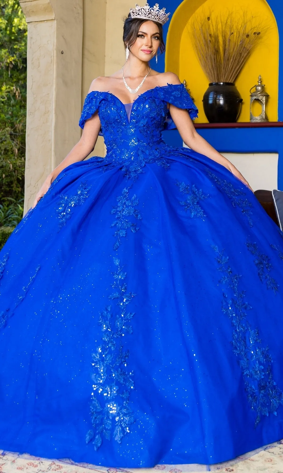 Quinceanera Ball Gown 8045J sold by PromGirl product image thumbnail 3