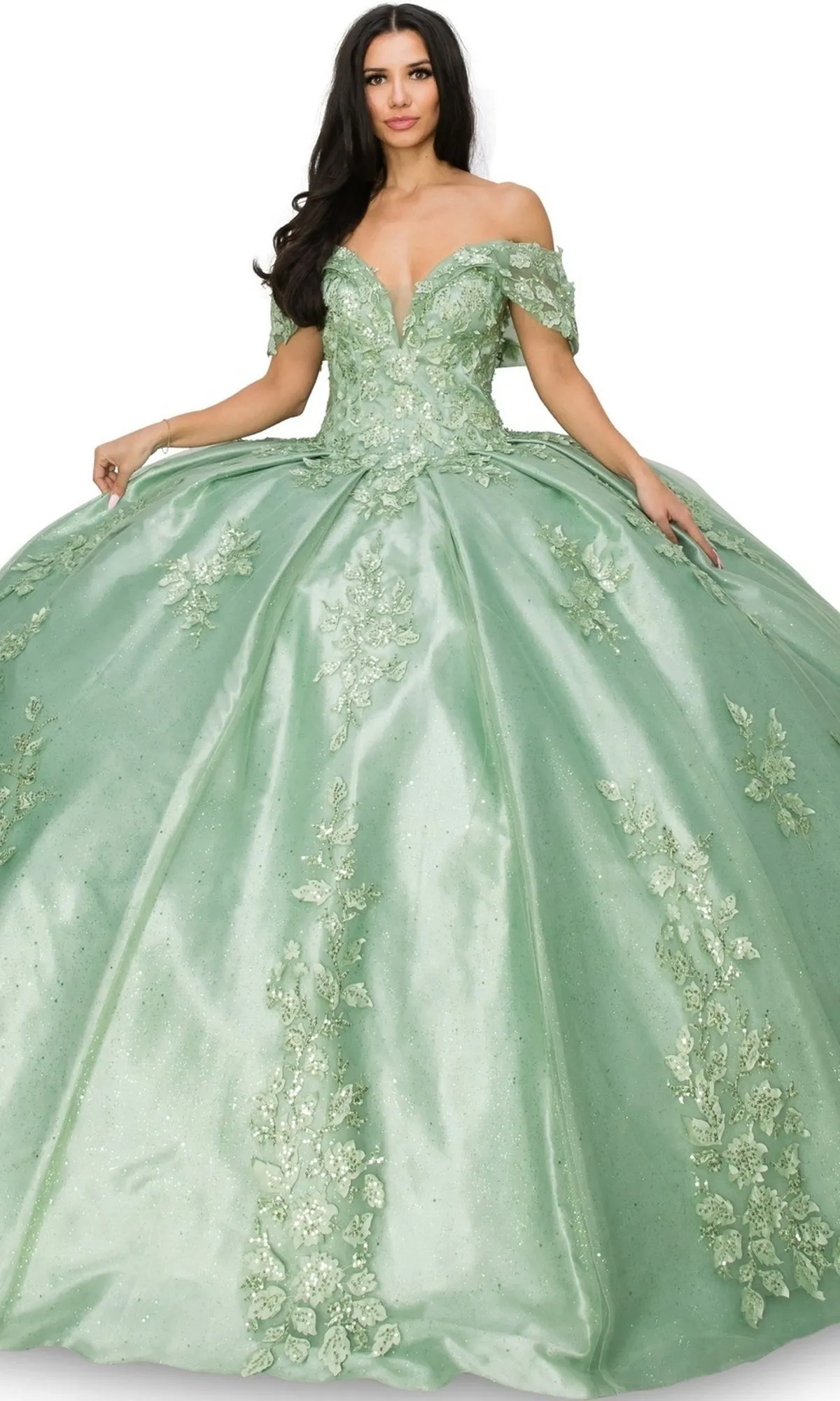 Quinceanera Ball Gown 8045J sold by PromGirl product image thumbnail 4