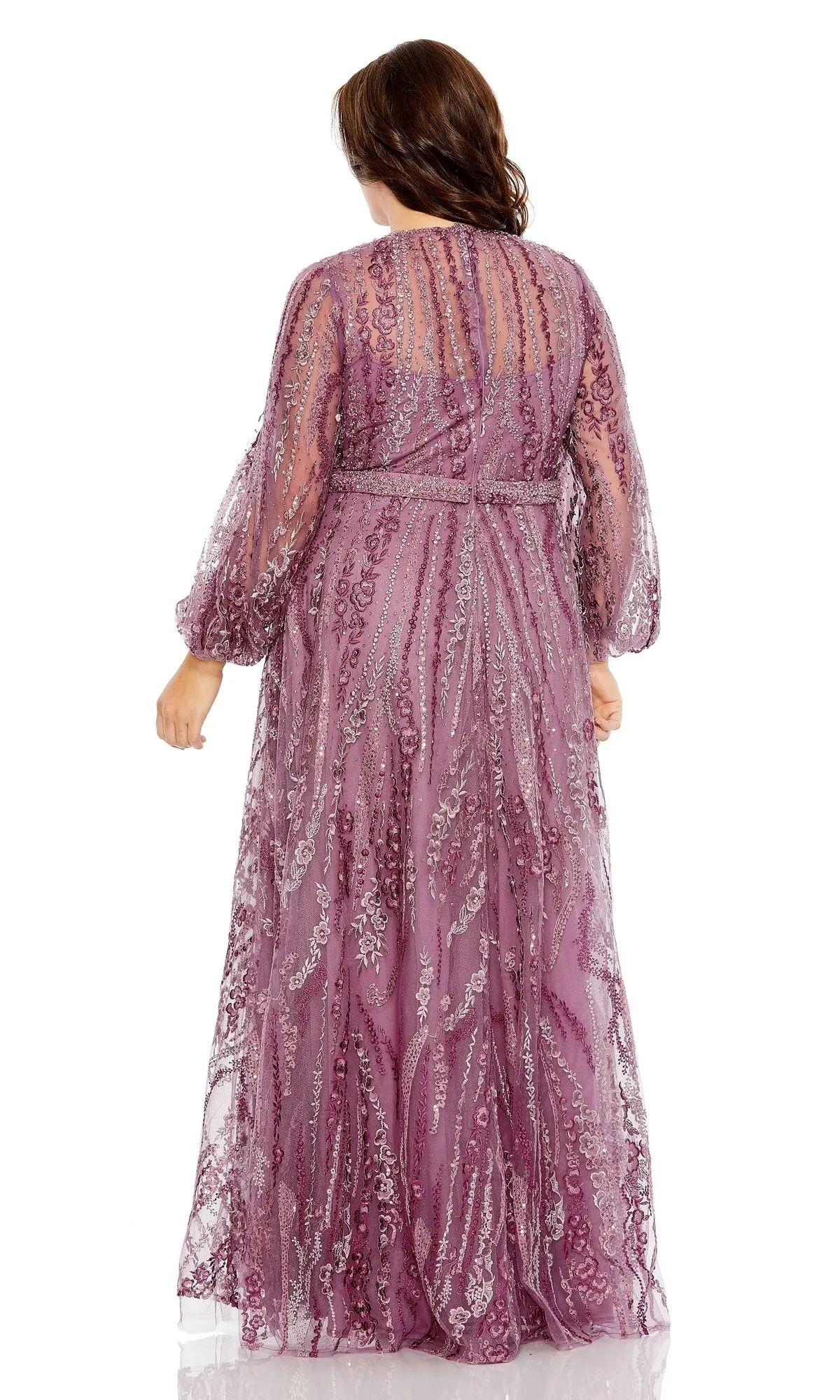 Long Plus-Size Formal Dress 20472 by Mac Duggal sold by PromGirl product image thumbnail 2