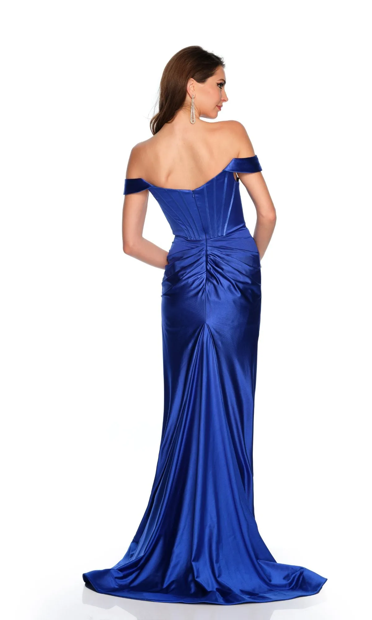 Long Formal Dress 11509 by Dave and Johnny sold by PromGirl product image thumbnail 2