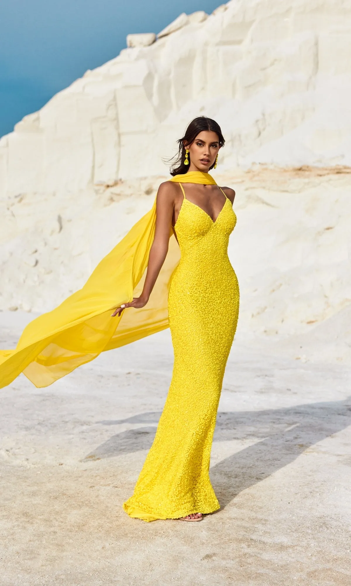 Long Prom Dress 91027 by iNtrigue sold by PromGirl product image thumbnail 3