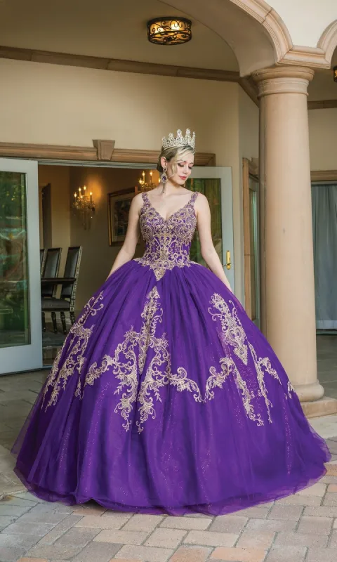Purple Quinceanera Dress 1635 sold by PromGirl