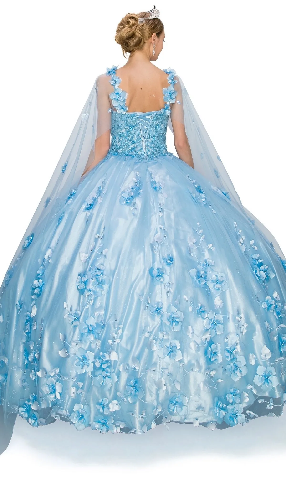 Quinceanera Ball Gown 8030J sold by PromGirl product image thumbnail 2