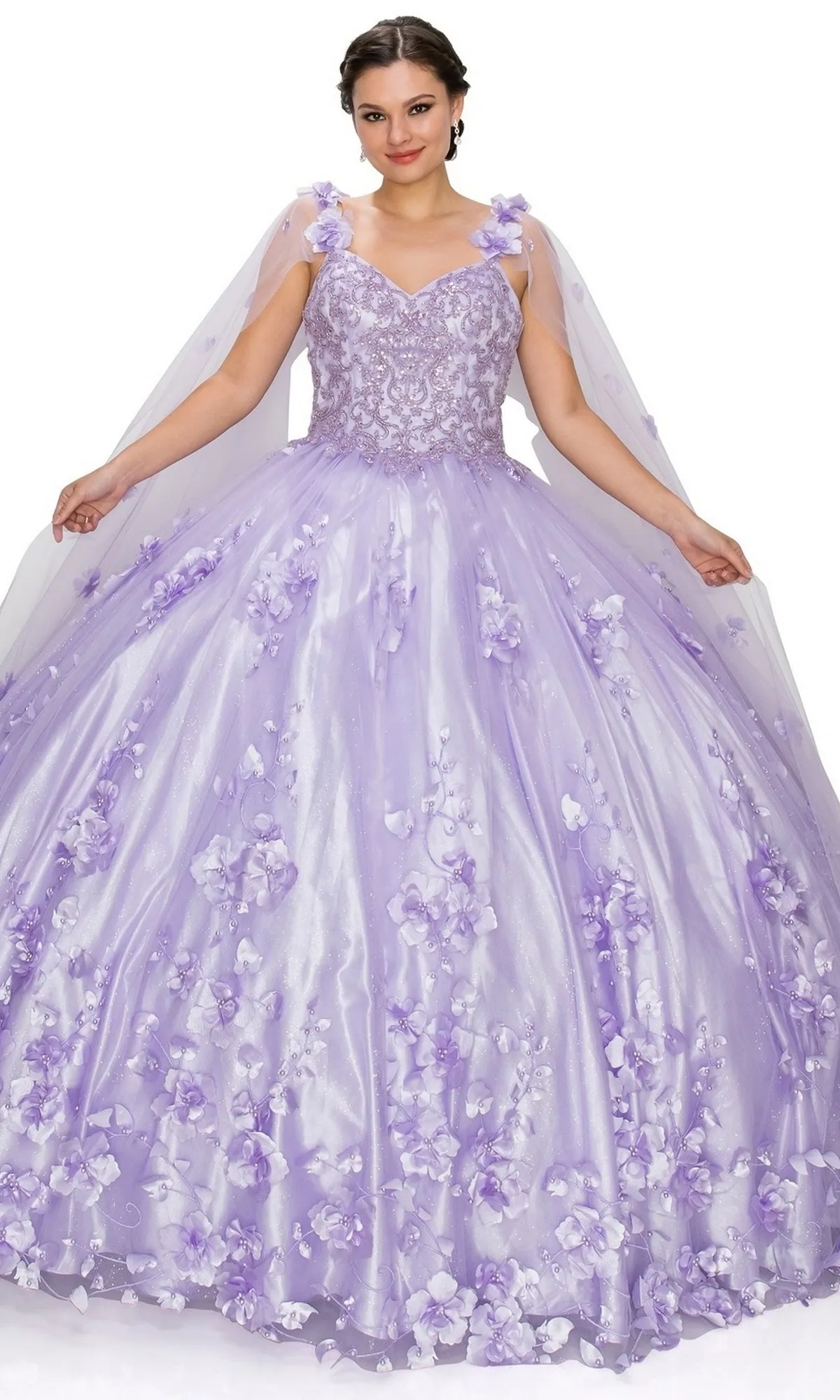 Quinceanera Ball Gown 8030J sold by PromGirl product image thumbnail 4