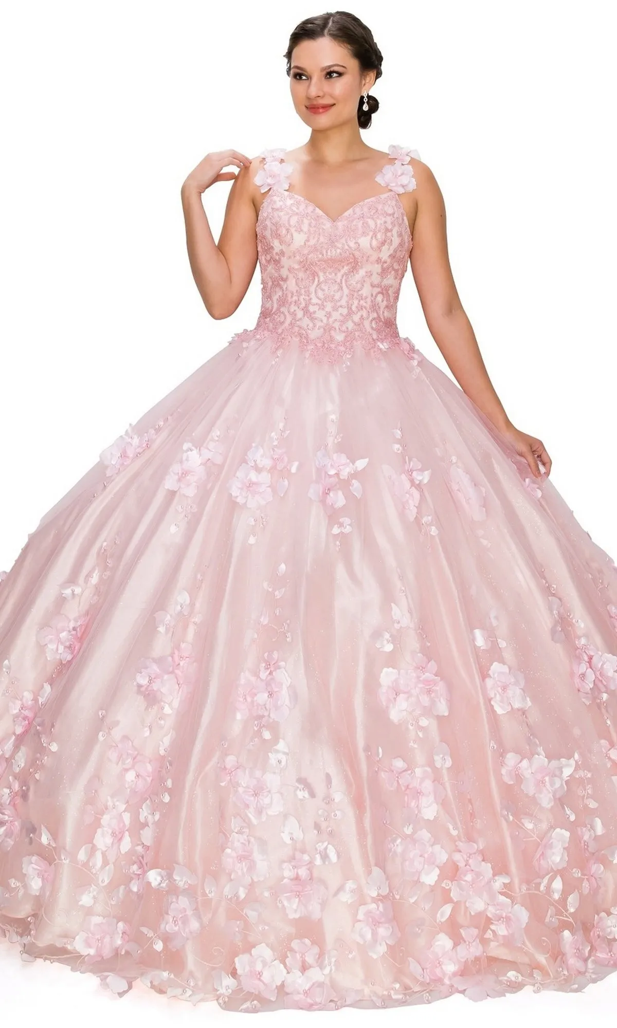 Quinceanera Ball Gown 8030J sold by PromGirl product image thumbnail 3