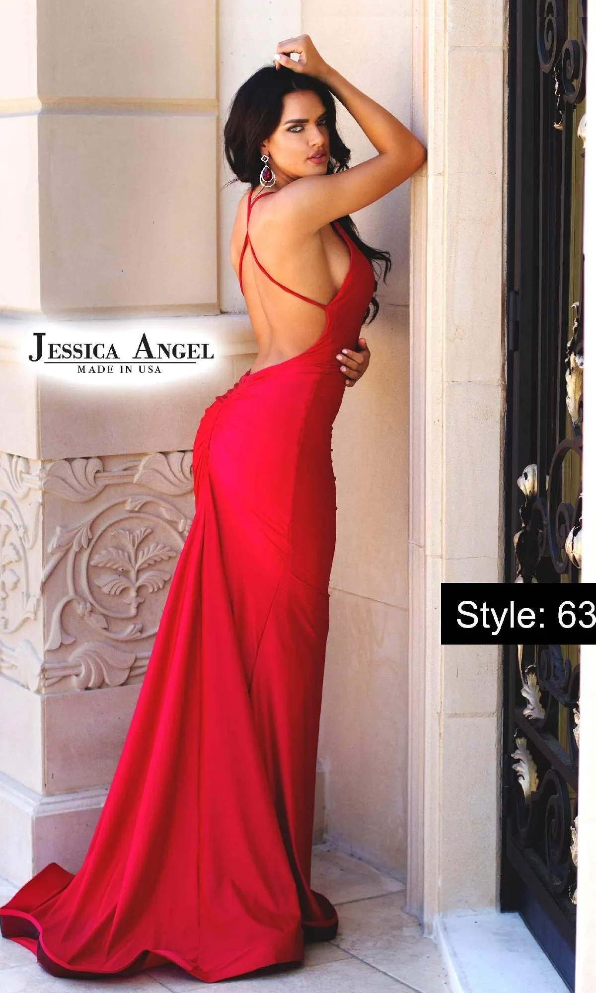 Scoop-Neck Long Prom Dress: Jessica Angel 636 sold by PromGirl product image thumbnail 2