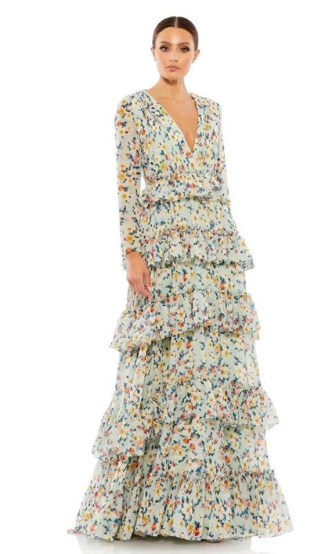 Long Formal Dress 55664 by Mac Duggal sold by PromGirl