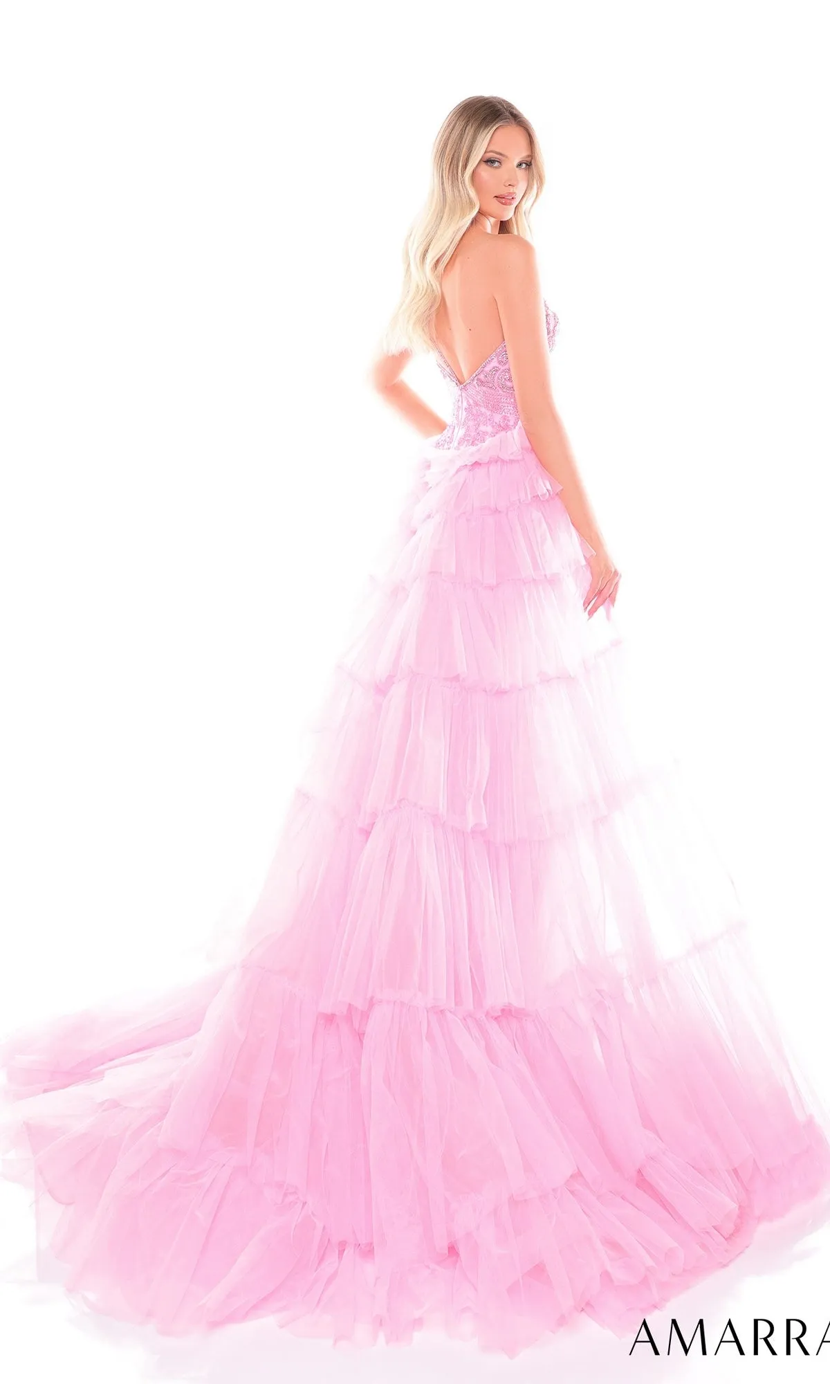 Long Formal Dress 88147 by Amarra sold by PromGirl product image thumbnail 2