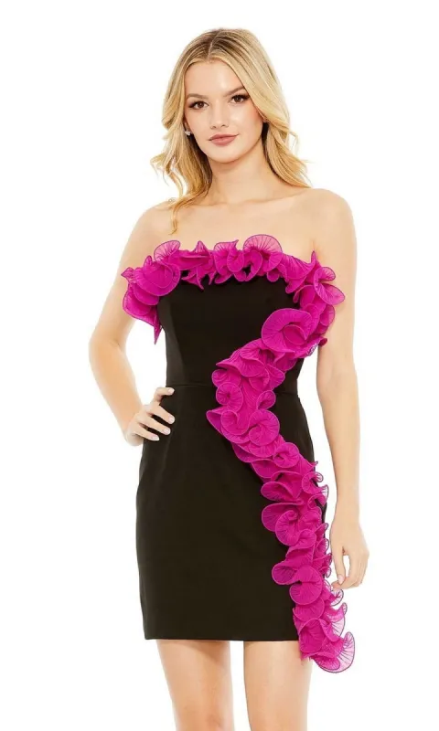 Short Homecoming Dress 49642 by Mac Duggal sold by PromGirl