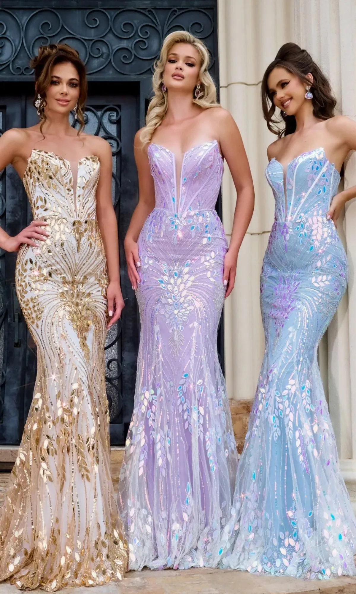 Long Prom Dress PS24316 by Portia and Scarlett sold by PromGirl product image thumbnail 5