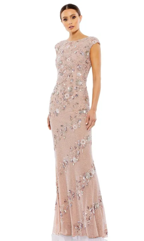 Beaded Long Formal Dress: Mac Duggal 5500 sold by PromGirl