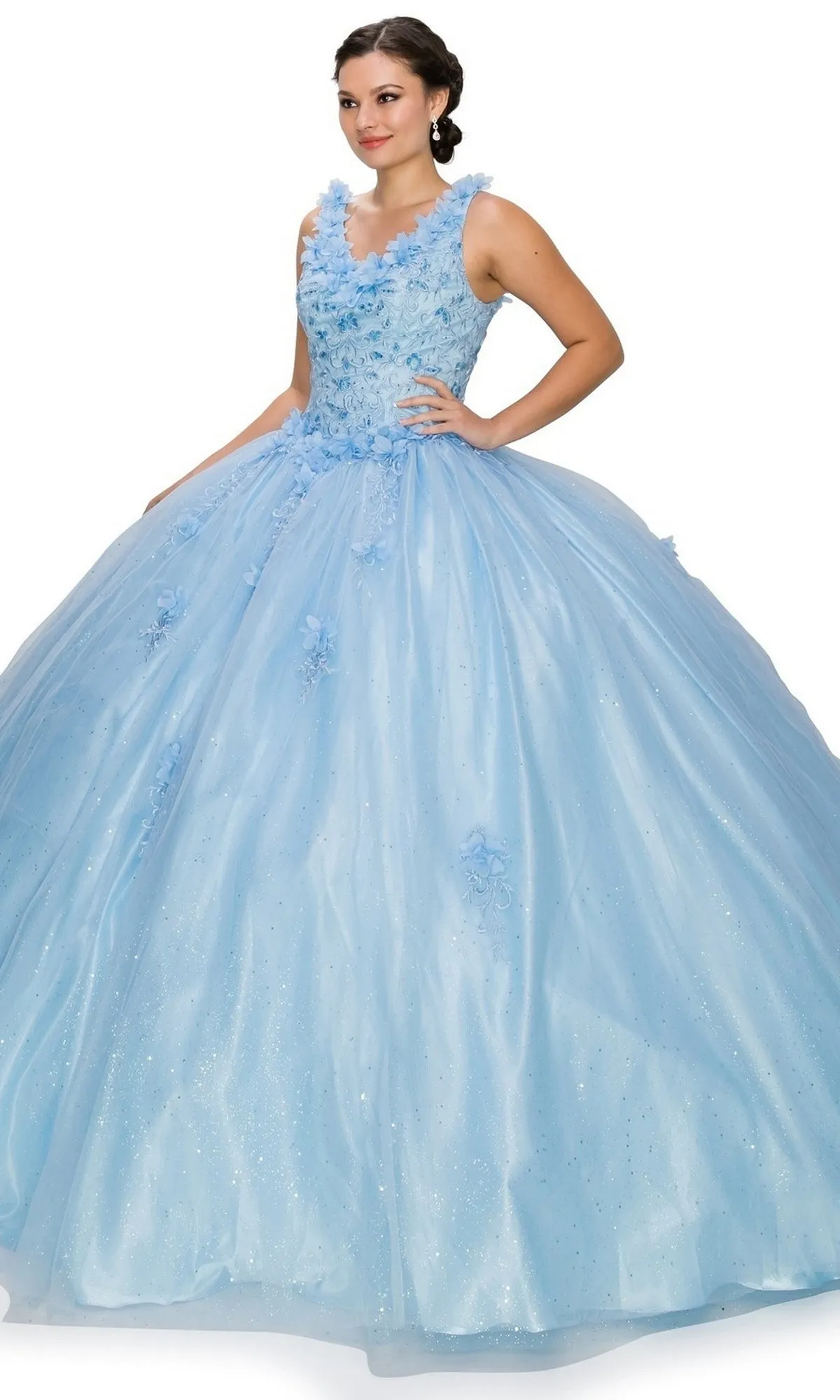 Quinceanera Ball Gown 8025J sold by PromGirl product image thumbnail 4