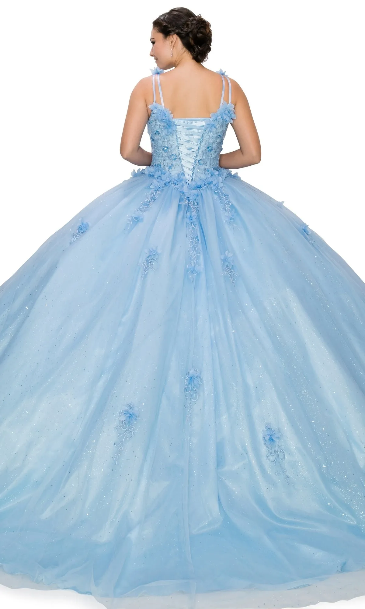Quinceanera Ball Gown 8025J sold by PromGirl product image thumbnail 2