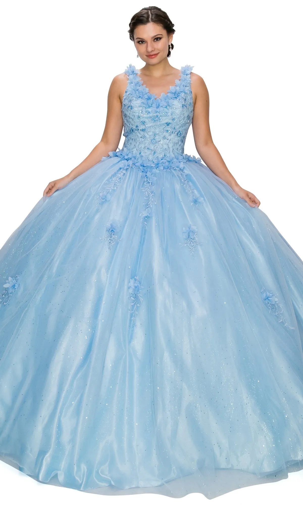 Quinceanera Ball Gown 8025J sold by PromGirl
