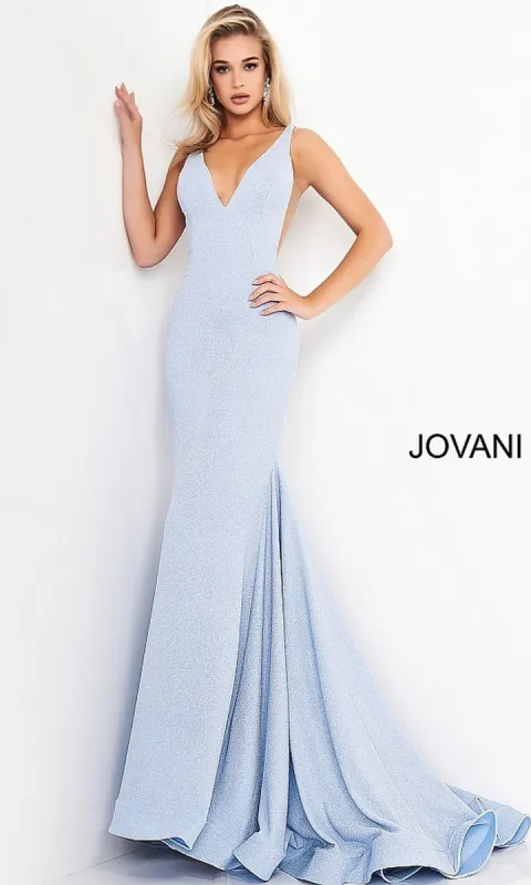 JVN by Jovani Tight Glitter Prom Dress 02132 sold by PromGirl