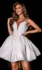 Lace-Up Short Beaded A-Line Hoco Dress PS23006 sold by PromGirl