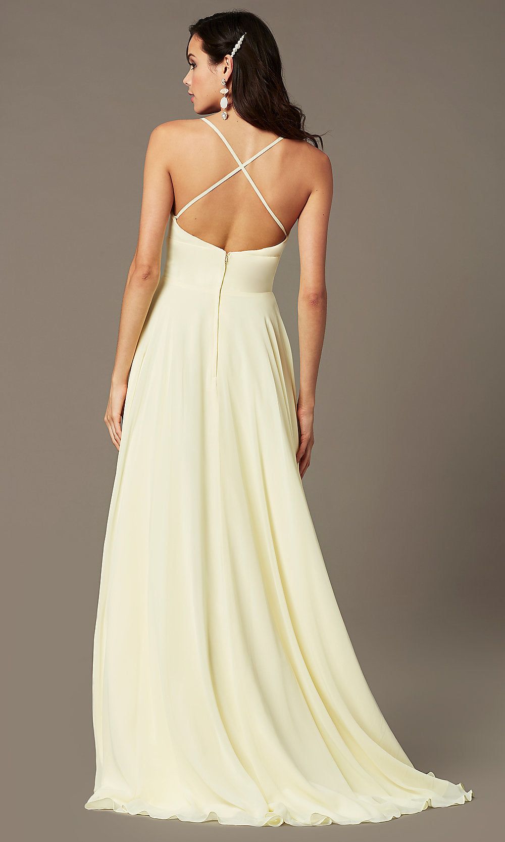 A-Line Long Chiffon Formal Prom Dress by PromGirl sold by PromGirl product image thumbnail 4