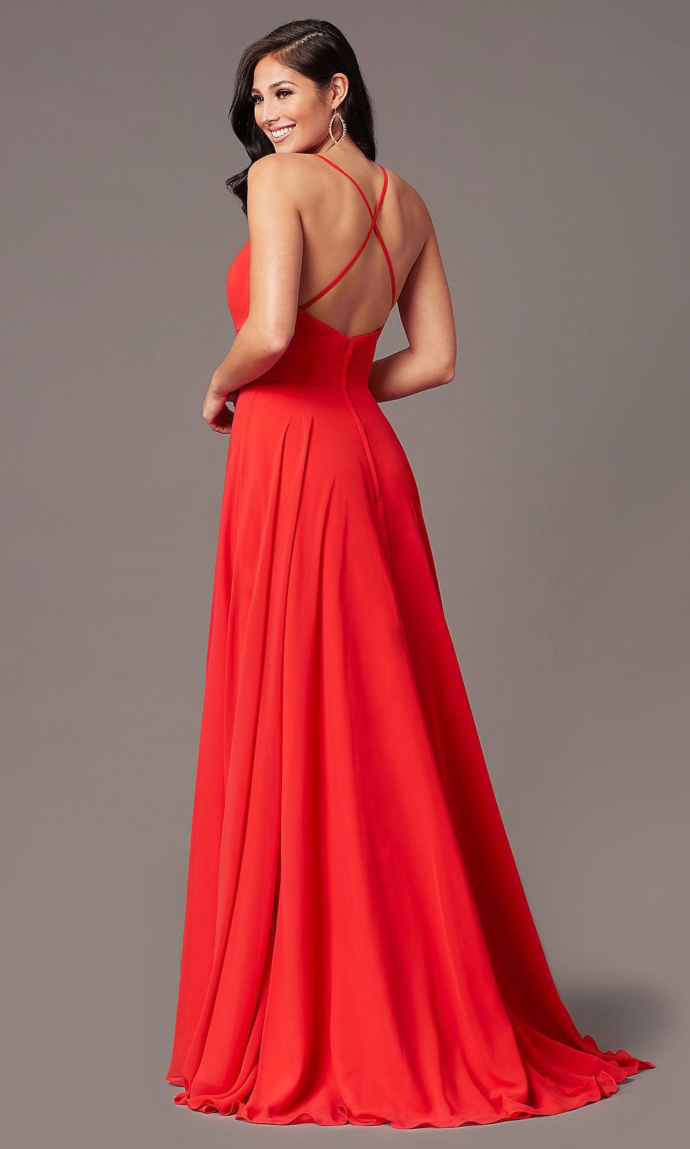 A-Line Long Chiffon Formal Prom Dress by PromGirl sold by PromGirl product image thumbnail 2