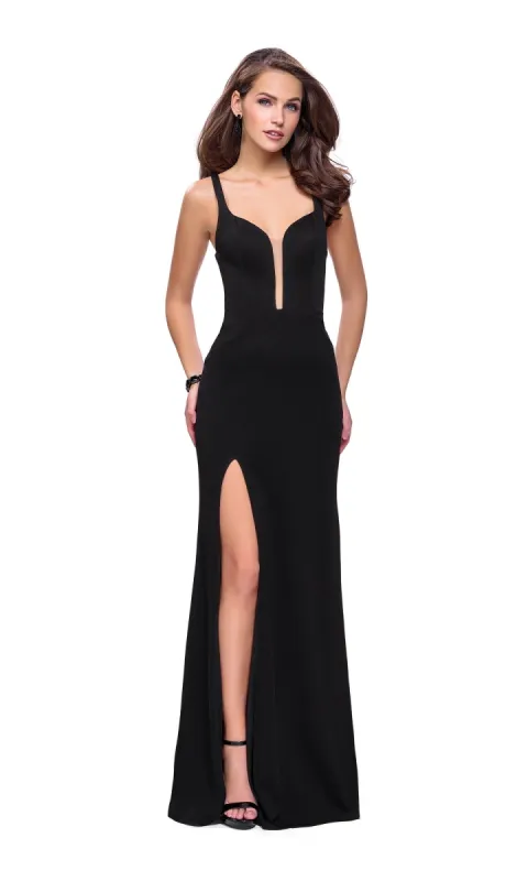 La Femme 25720 Long Prom Dress sold by PromGirl