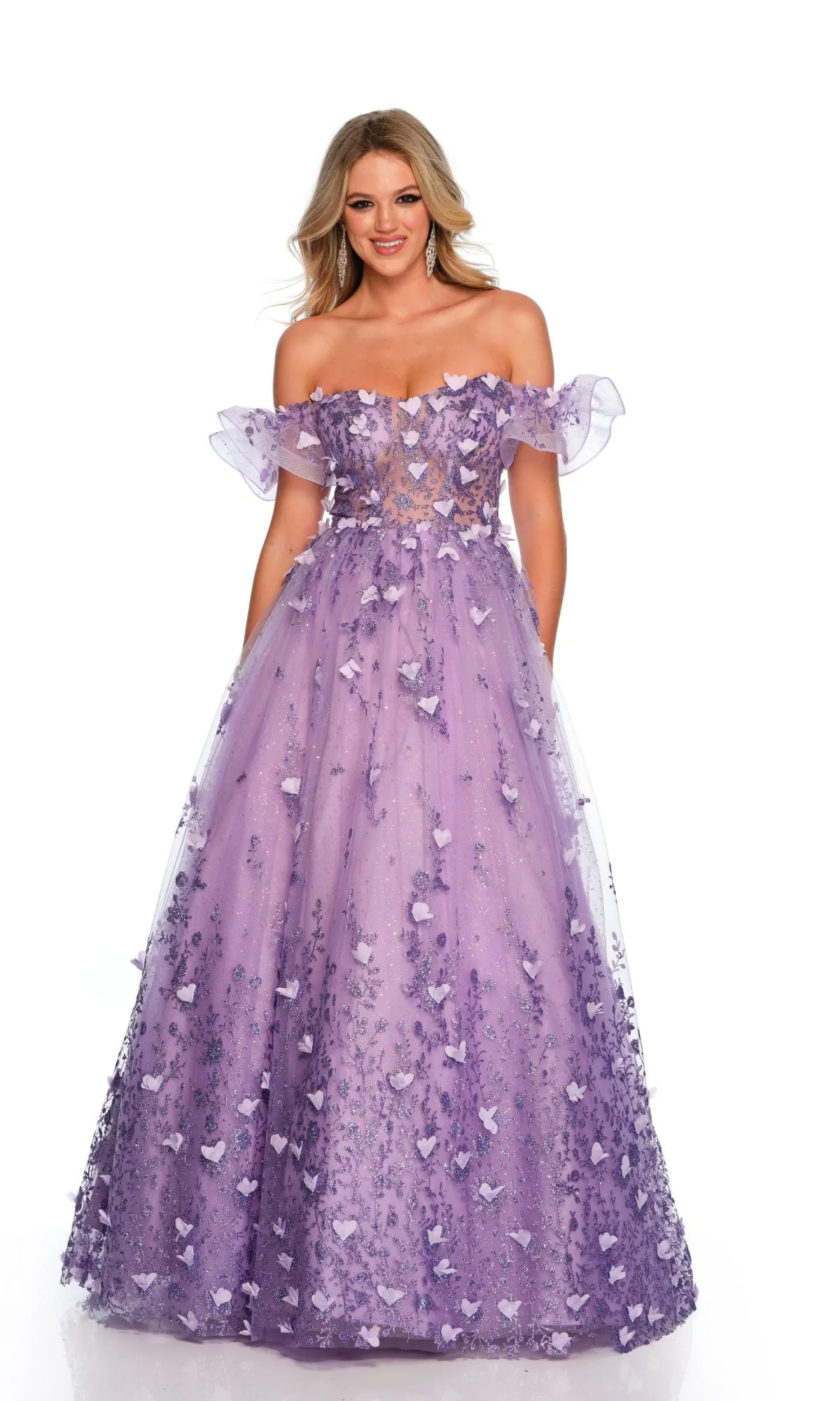 Long Formal Dress 11607 by Dave and Johnny sold by PromGirl