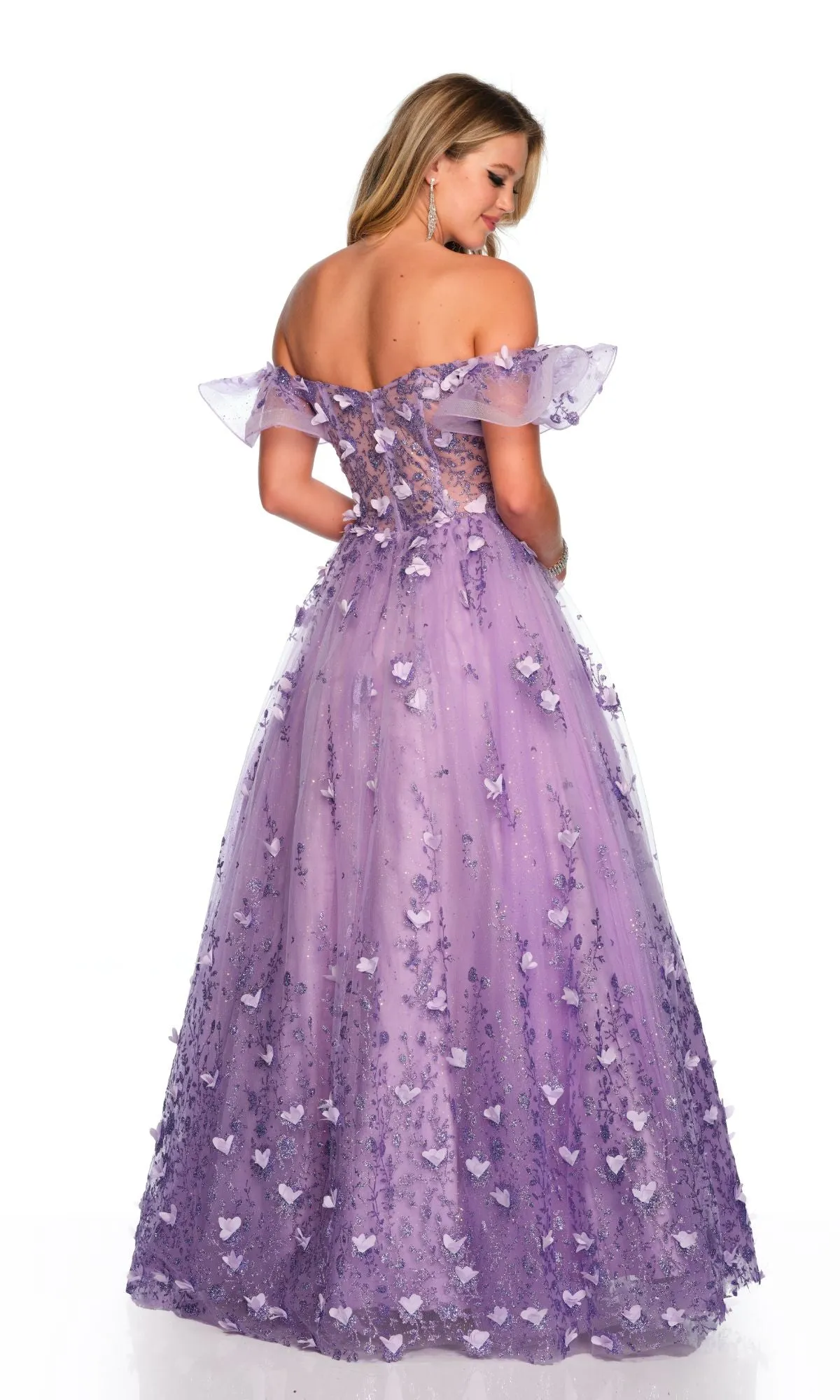 Long Formal Dress 11607 by Dave and Johnny sold by PromGirl product image thumbnail 2