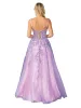 Long Glitter Prom Ball Gown: Dancing Queen 4452 sold by PromGirl