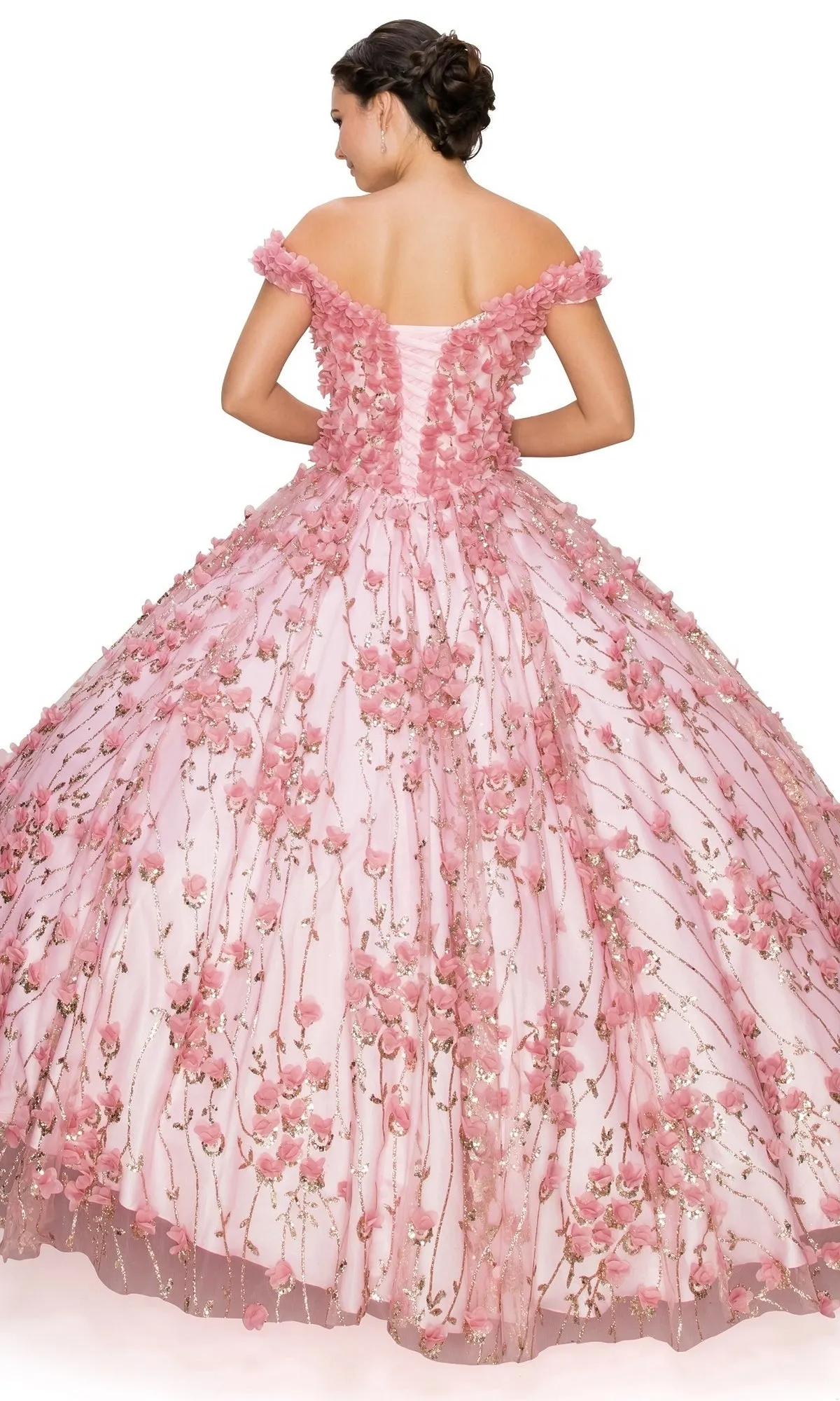 Quinceanera Ball Gown 8021J sold by PromGirl product image thumbnail 2