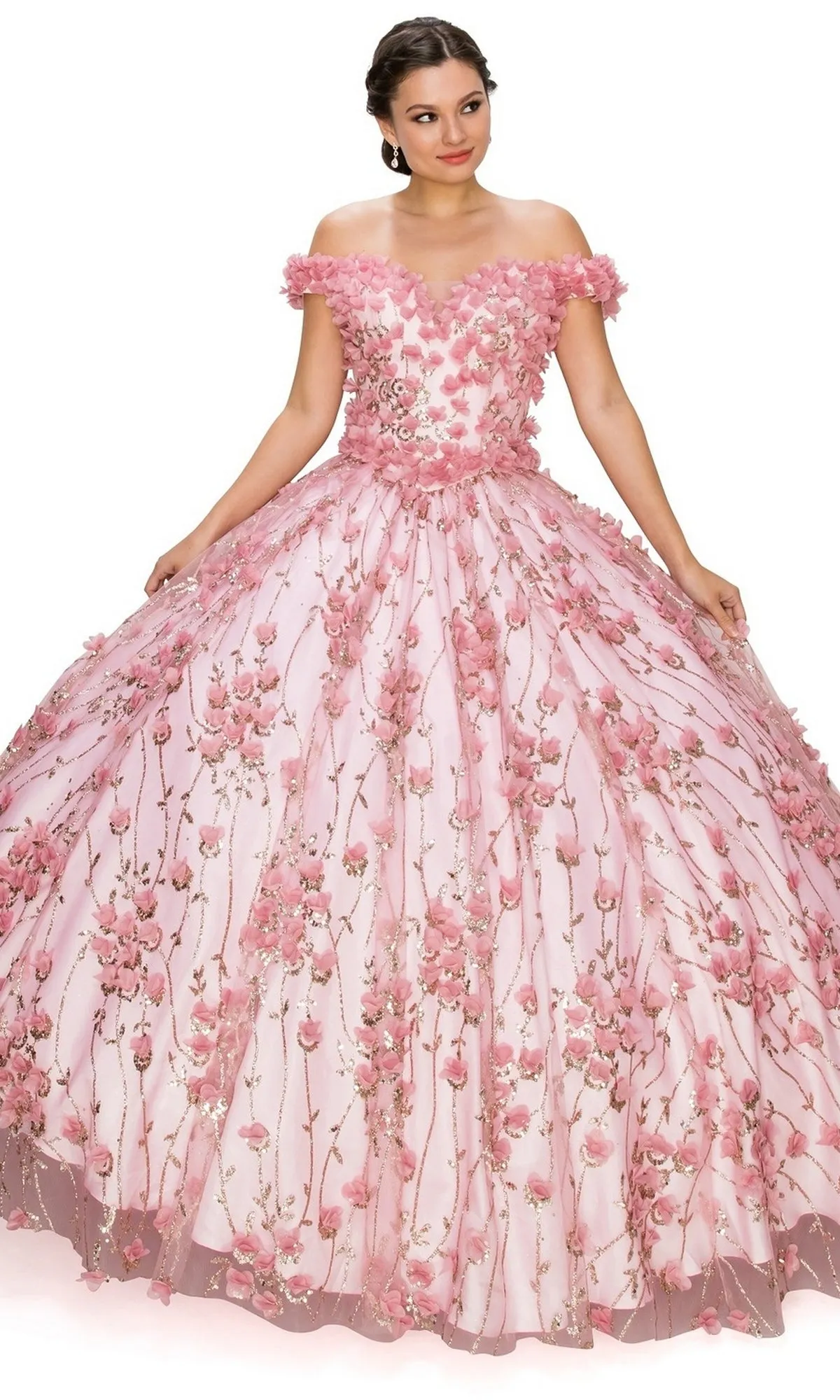 Quinceanera Ball Gown 8021J sold by PromGirl