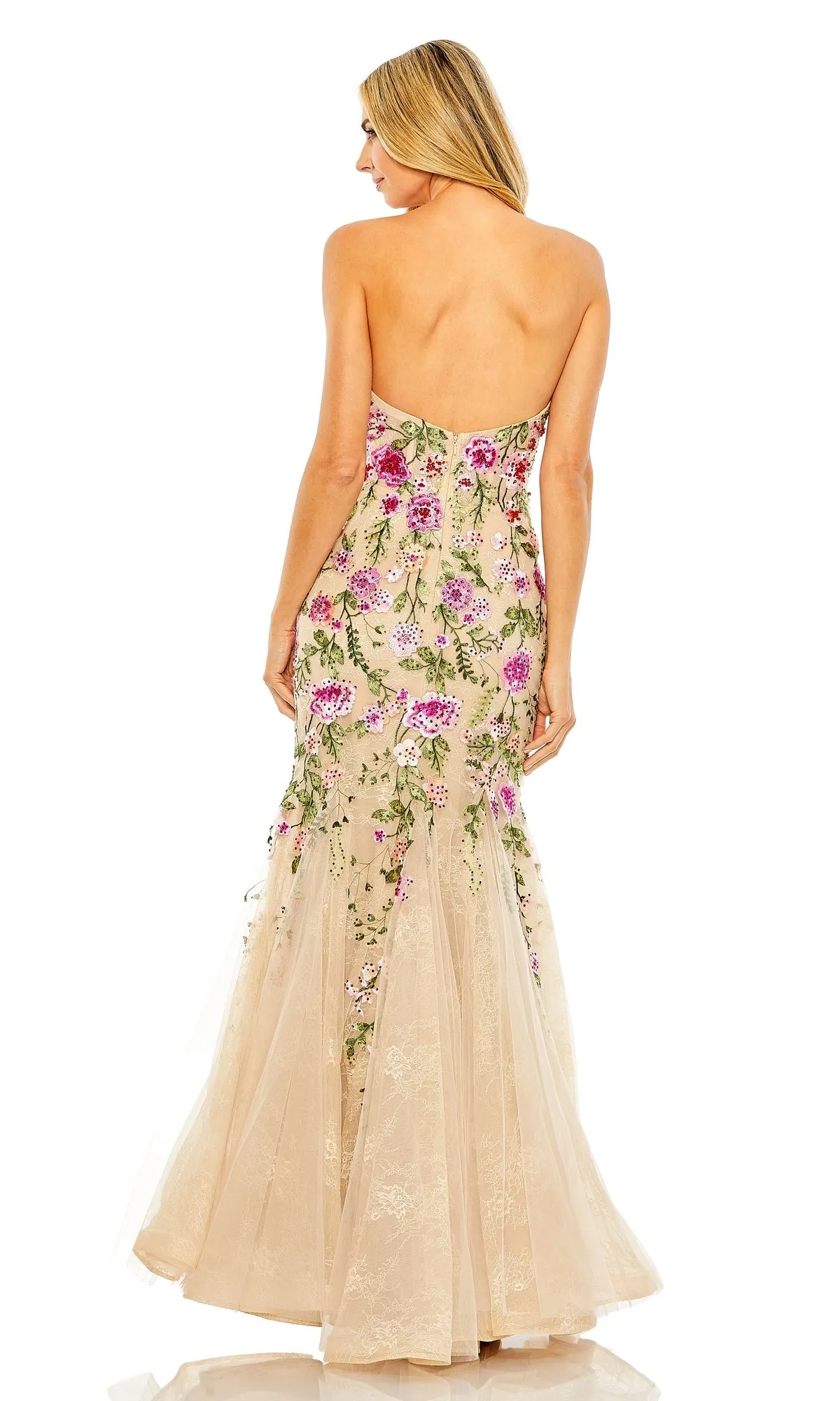 Strapless Long Formal Dress: Mac Duggal 20652 sold by PromGirl product image thumbnail 2