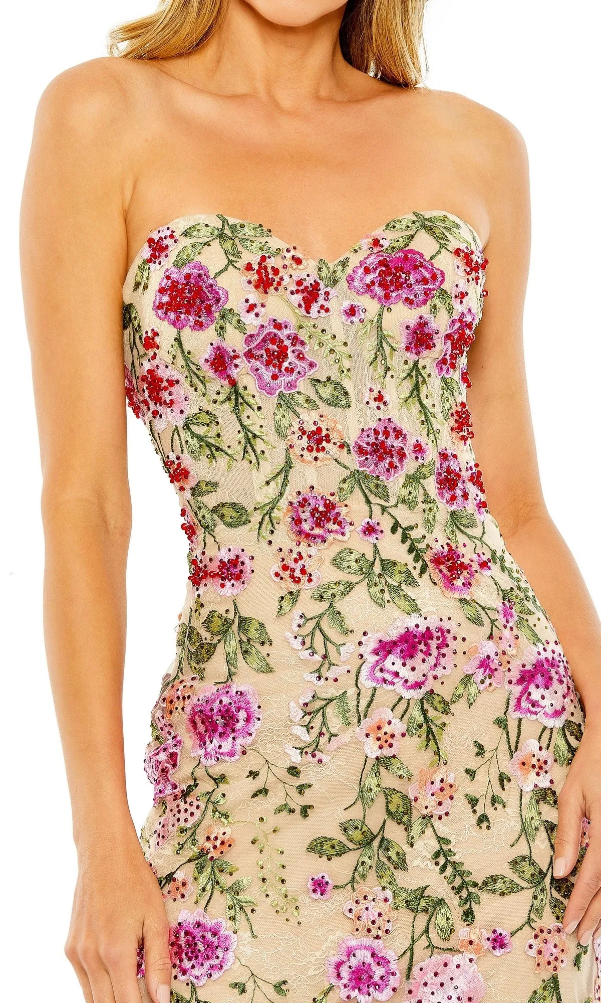 Strapless Long Formal Dress: Mac Duggal 20652 sold by PromGirl product image thumbnail 3