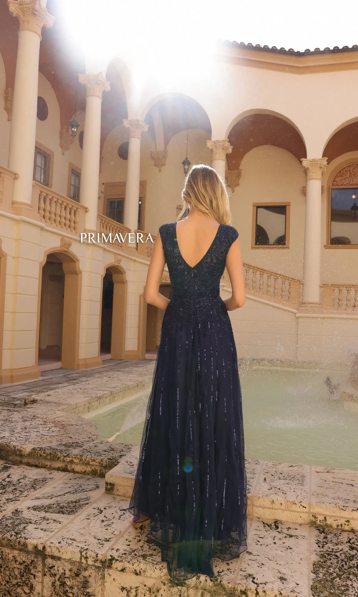 Long Prom Dress 13118 by Primavera sold by PromGirl product image thumbnail 2