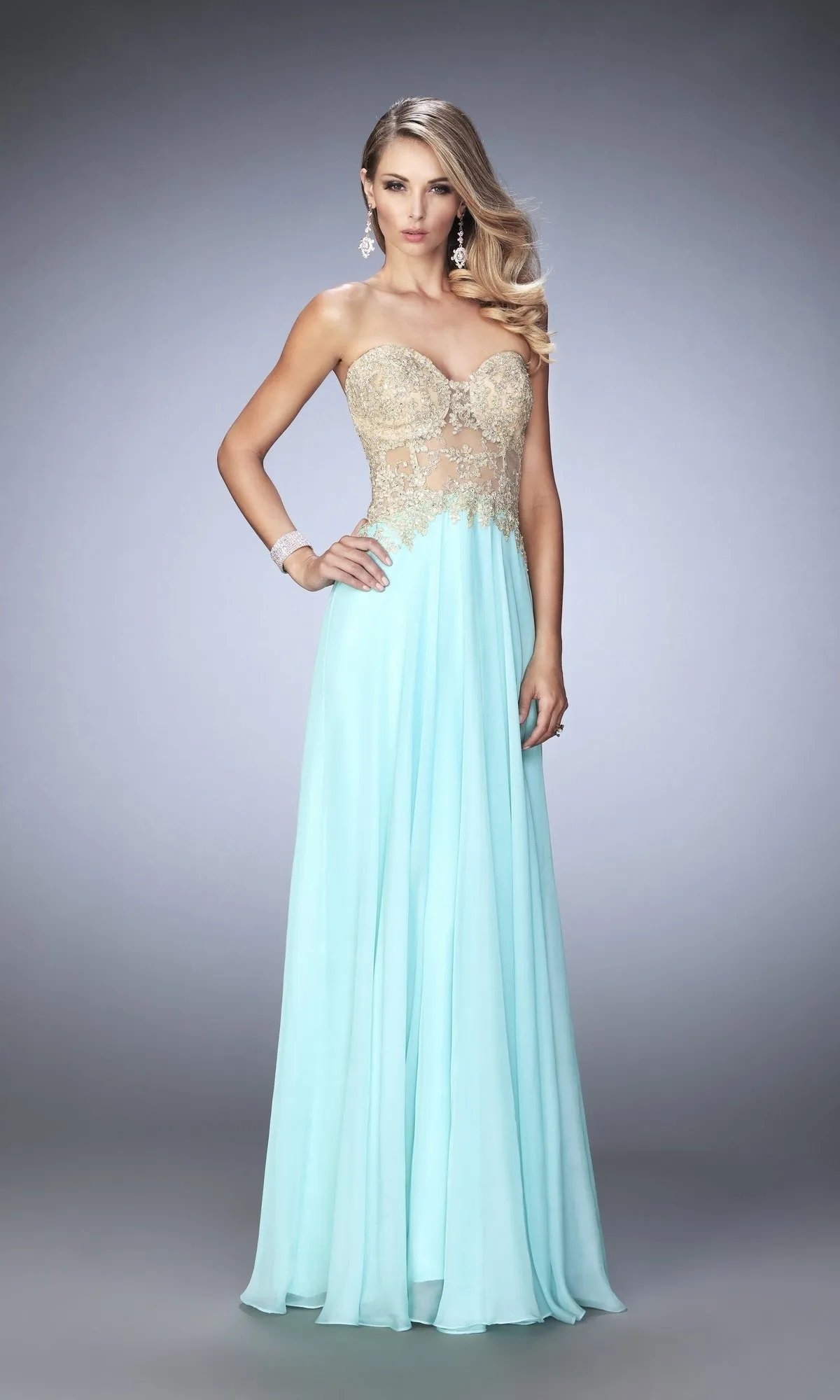 La Femme Dress 22707 sold by PromGirl product image thumbnail 5