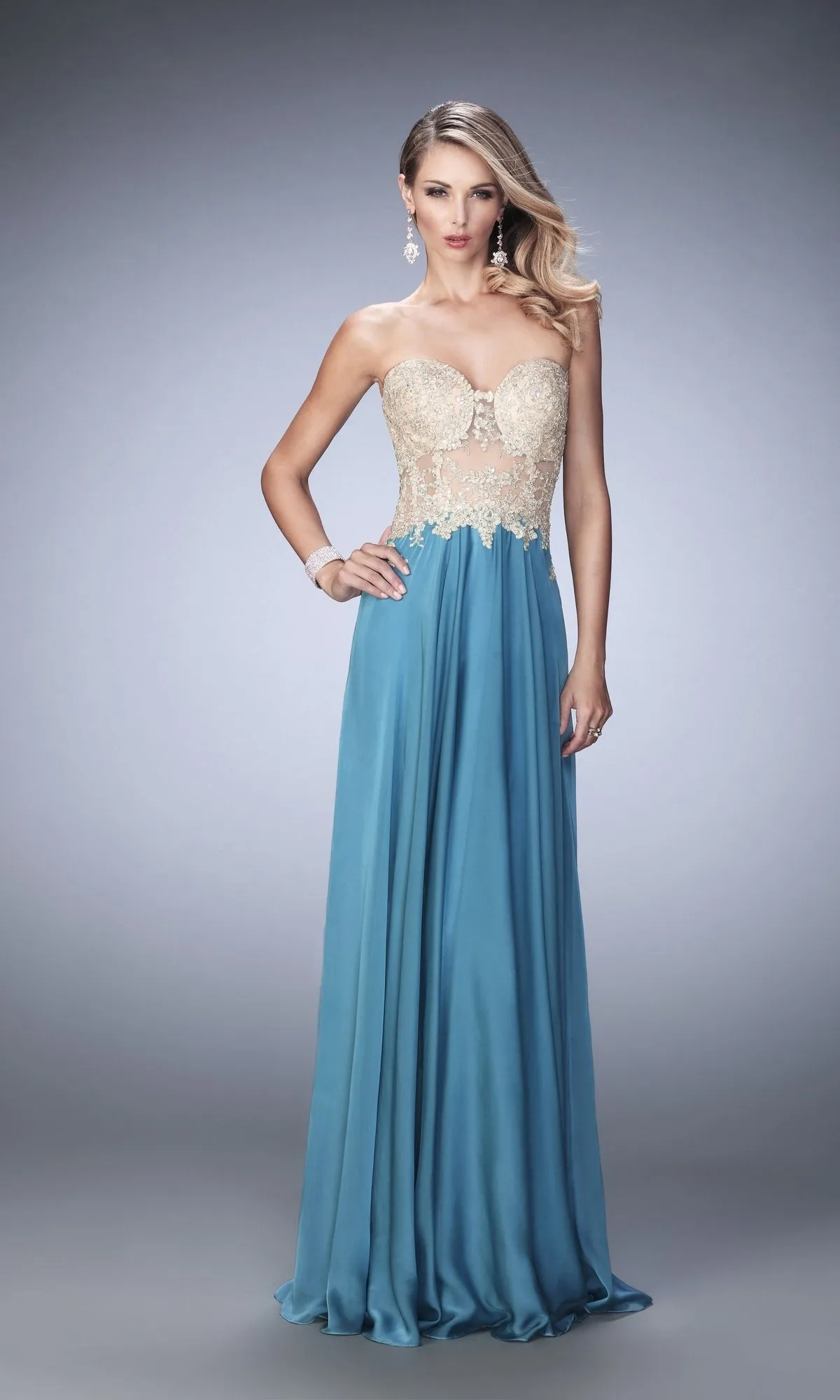 La Femme Dress 22707 sold by PromGirl product image thumbnail 4