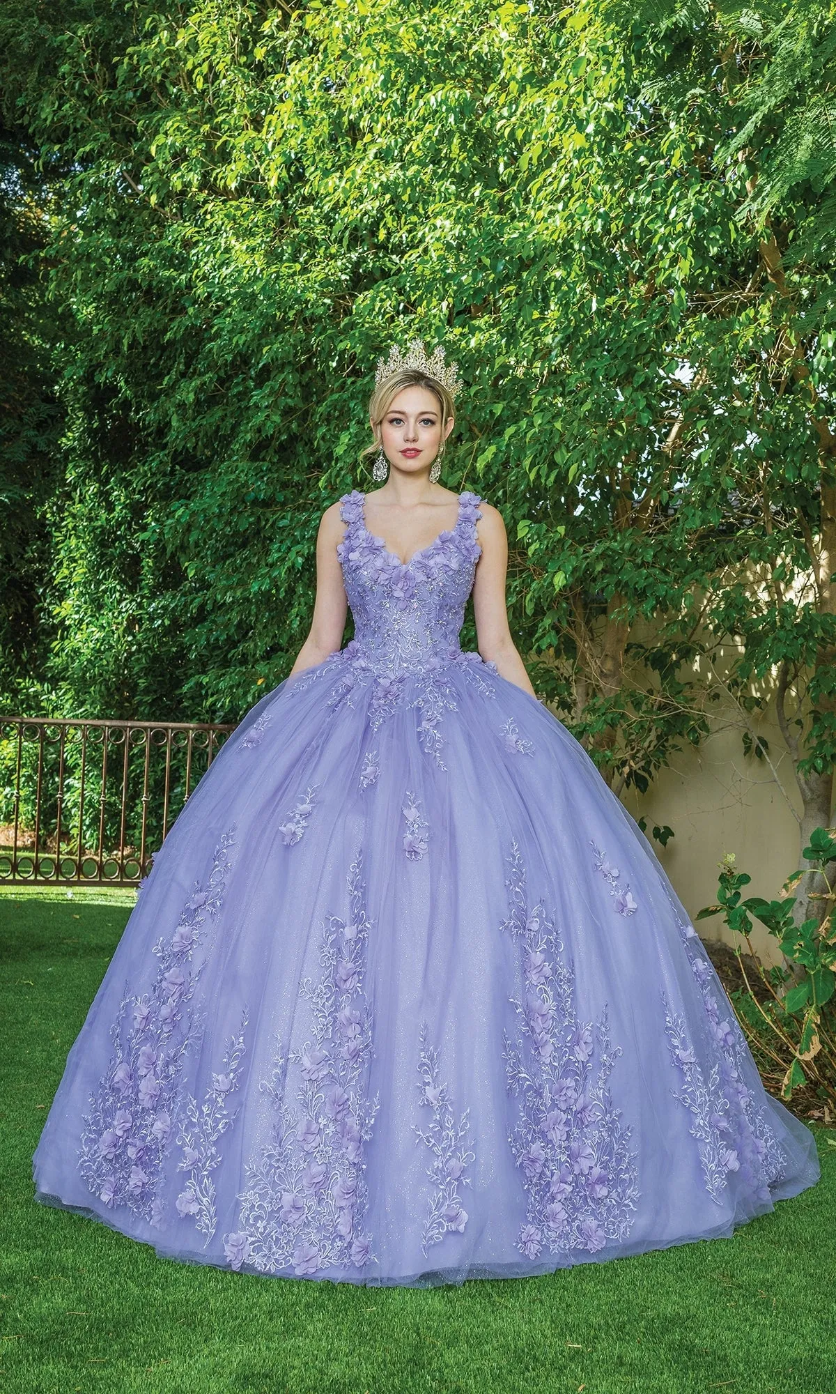 Quinceanera Dress 1623 By Dancing Queen sold by PromGirl product image thumbnail 4