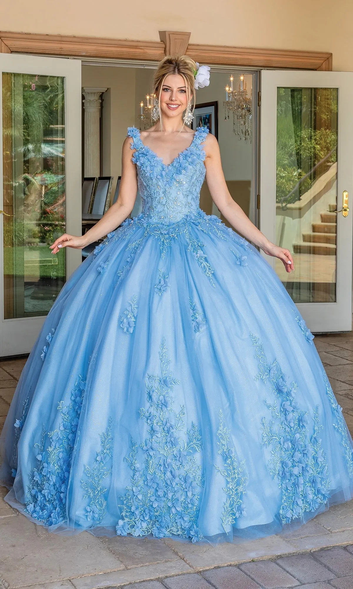 Quinceanera Dress 1623 By Dancing Queen sold by PromGirl product image thumbnail 3