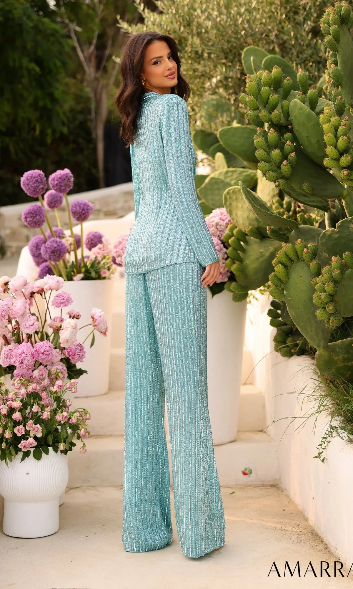 Amarra Long Prom Jumpsuit 94036 sold by PromGirl product image thumbnail 2