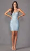 Short Homecoming Dress 876 by Juliet sold by PromGirl
