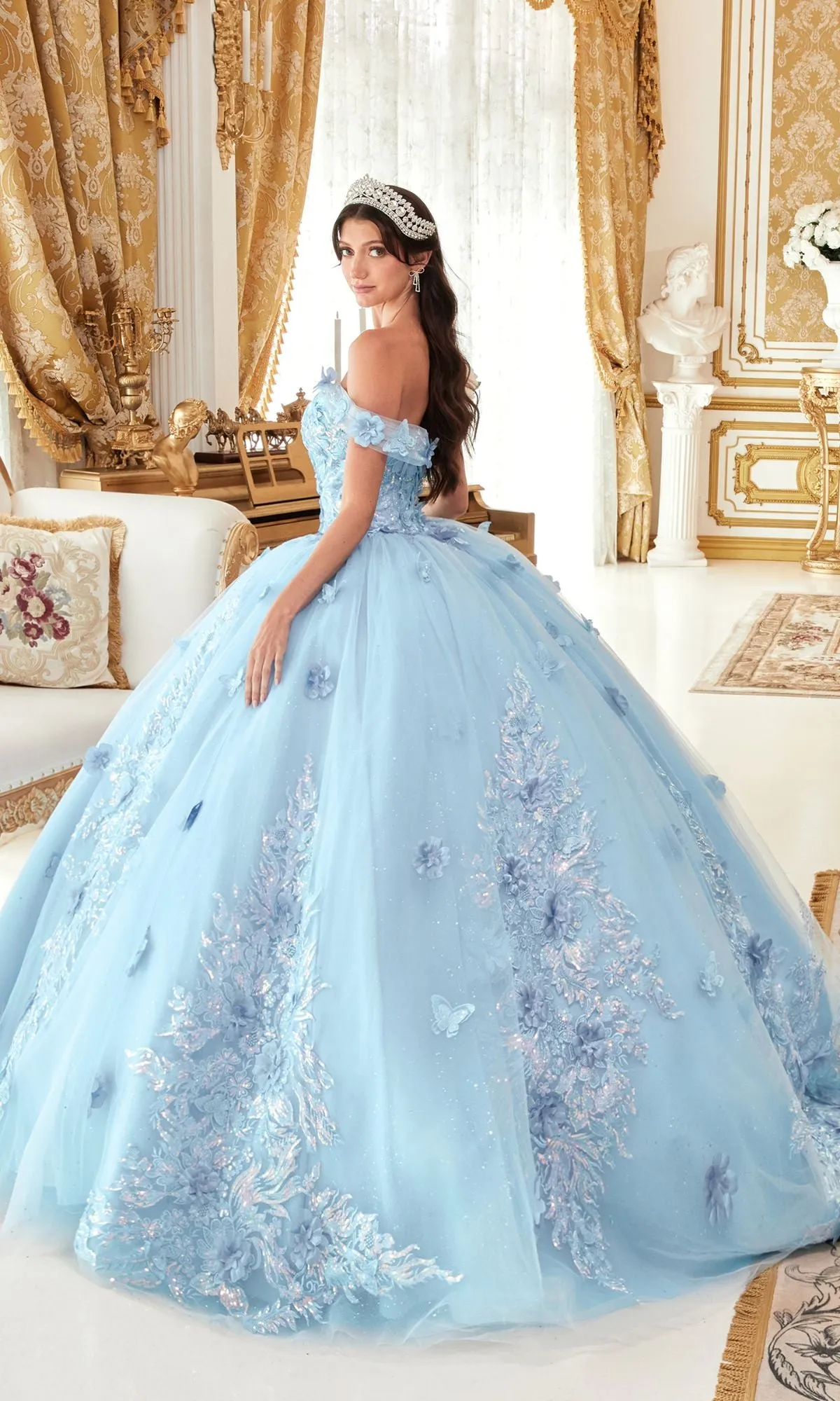 Quinceanera Dress By Ladivine 15713 sold by PromGirl product image thumbnail 2