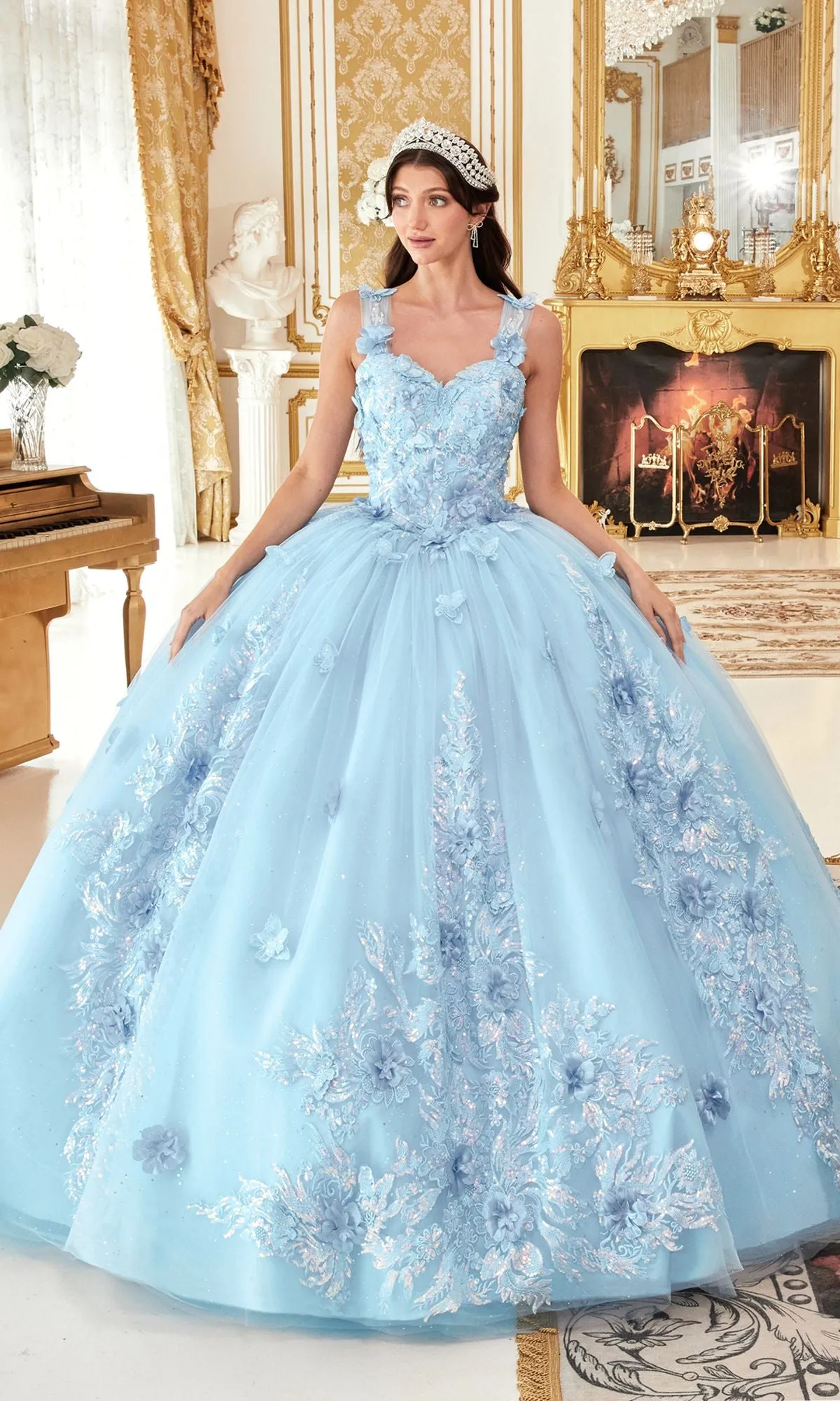 Quinceanera Dress By Ladivine 15713 sold by PromGirl product image thumbnail 3