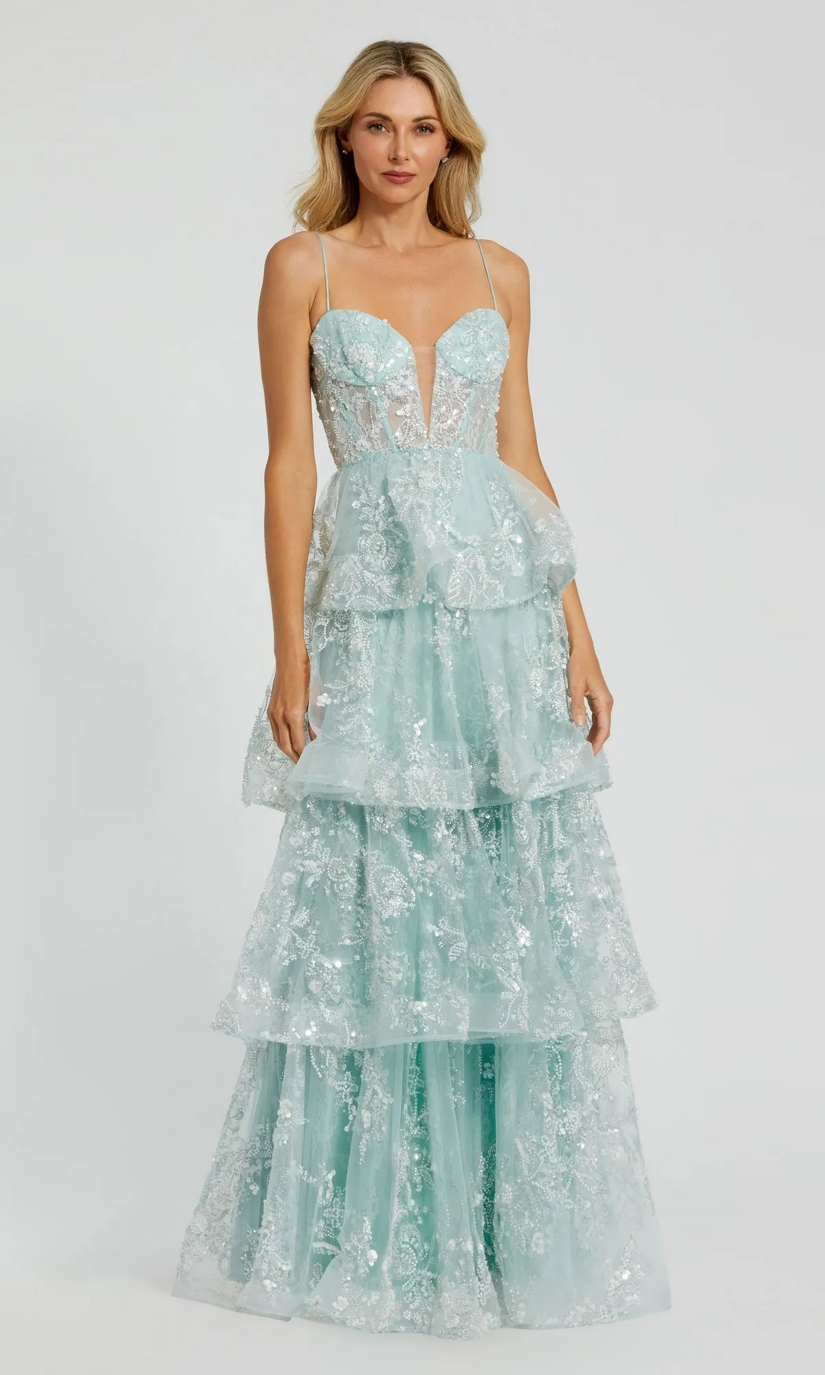 Long Formal Dress 68723 by Mac Duggal sold by PromGirl