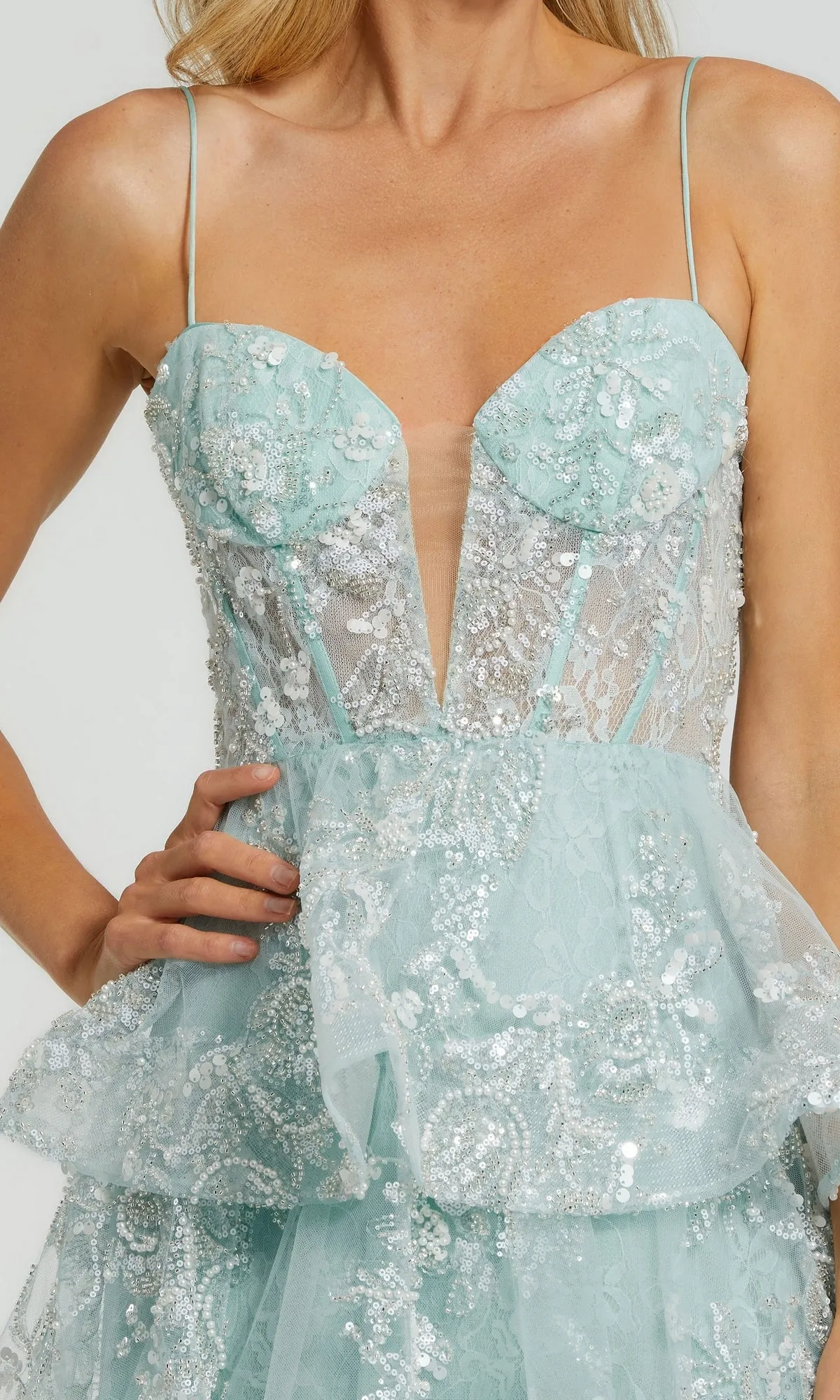 Long Formal Dress 68723 by Mac Duggal sold by PromGirl product image thumbnail 3
