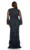 Long Plus-Size Formal Dress 9239 by Mac Duggal sold by PromGirl